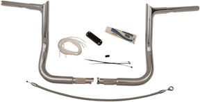 Fat Baggers Inc. Handlebar 12" Ch Pt Flh Handlebars Fat Baggers Inc.