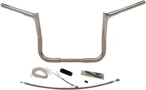 Fat Baggers Inc. Handlebar 12" Ch Pt Flh Handlebars Fat Baggers Inc.