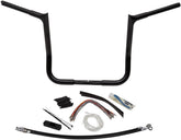 Fat Baggers Inc. Handlebar 14" Bl Pt Flh Handlebars Fat Baggers Inc.