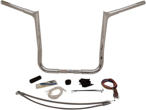 Fat Baggers Inc. Handlebar 16" Ch Pt Flh Handlebars Fat Baggers Inc.