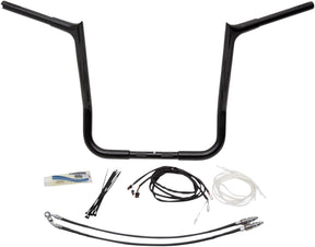 Fat Baggers Inc. Handlebar 16" Bl Pt L Fl Handlebars Fat Baggers Inc.