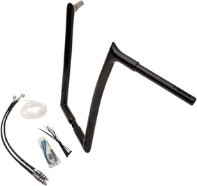 Fat Baggers Inc. Handlebar 16" Bl Pt L Flt Handlebars Fat Baggers Inc.