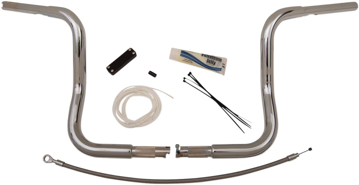 Fat Baggers Inc. Handlebar 12" Ch Rt8 13 Fl Handlebars Fat Baggers Inc.
