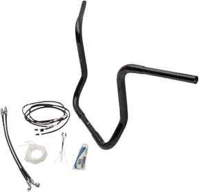 Fat Baggers Inc. Handlebar 14" Bl Rt L Fl Handlebars Fat Baggers Inc.