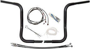 Fat Baggers Inc. Handlebar 14" Bl Rt L Fl Handlebars Fat Baggers Inc.