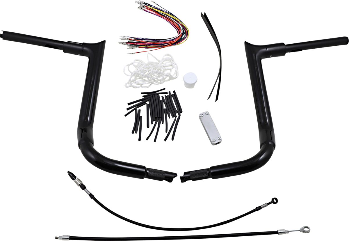 Fat Baggers Inc. H Bar Kt Bl 1.5"14"Pt Efl Handlebars Fat Baggers Inc.