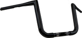 Khrome Werks Black 10" Flt Handlebar Handlebars Khrome Werks