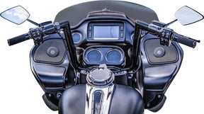 Khrome Werks Black 12" Flt Handlebar Handlebars Khrome Werks