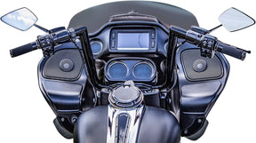 Khrome Werks Black 12" Flt Handlebar Handlebars Khrome Werks
