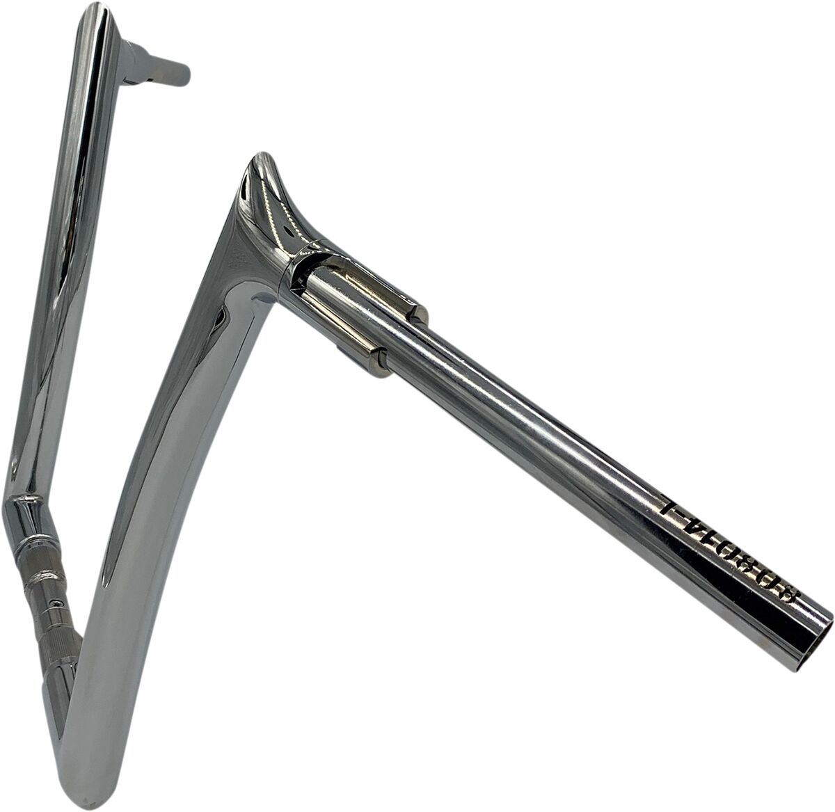 Fat Baggers Inc. 14" Chrome 1 1/2" Pointed Top Handlebar Handlebars Fat Baggers Inc.