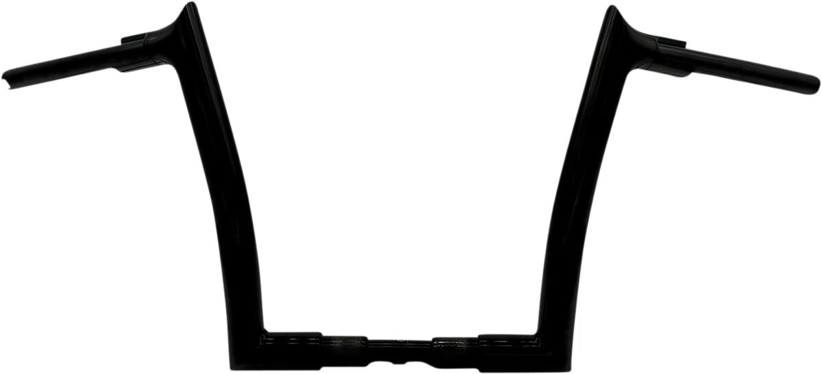 Fat Baggers Inc. 12" Black 1 1/2" Pointed Top Handlebar Handlebars Fat Baggers Inc.