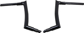Fat Baggers Inc. 12" Black 1 1/2" Pointed Top Handlebar Handlebars Fat Baggers Inc.