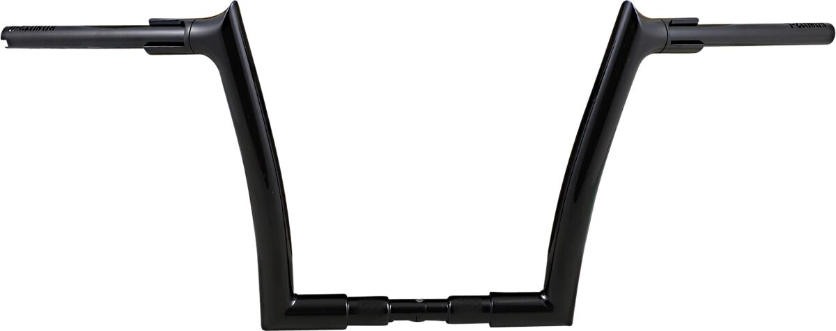 Fat Baggers Inc. 12" Black 1 1/2" Pointed Top Handlebar Handlebars Fat Baggers Inc.