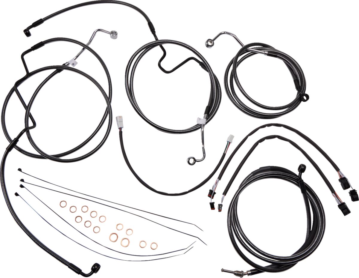 Magnum Shielding Hndlebr Kit Viking 12"Bp Handlebars Magnum Shielding