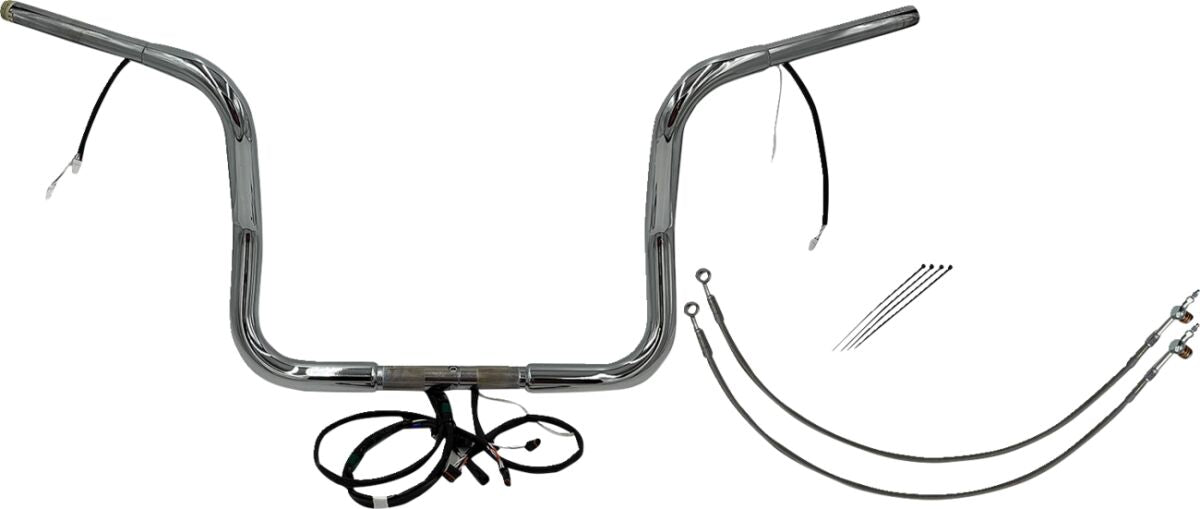 Fat Baggers Inc. H Bar Ch.Rt 1.25"12"14 15 Handlebars Fat Baggers Inc.
