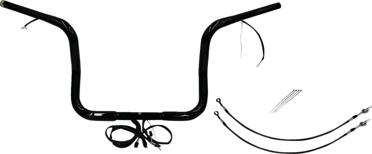 Fat Baggers Inc. H Bar Bl.Rt 1.25"12"14 15 Handlebars Fat Baggers Inc.