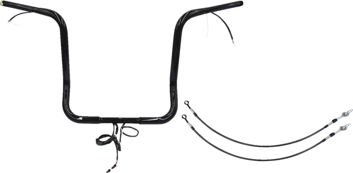 Fat Baggers Inc. H Bar Bl.Rt 1.25"16"14 15 Handlebars Fat Baggers Inc.