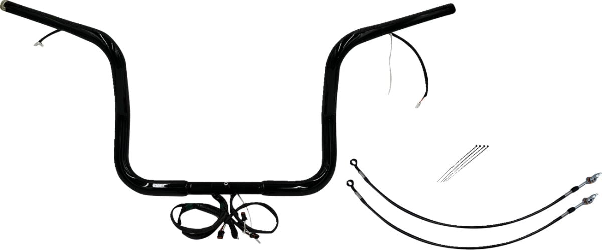 Fat Baggers Inc. H Bar Bl.Rt 1.25"12"16 20 Handlebars Fat Baggers Inc.