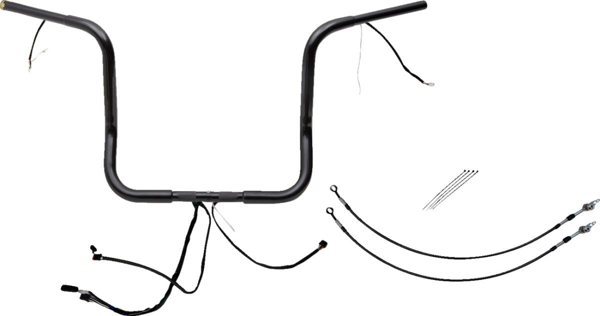 Fat Baggers Inc. H Bar Bl.Rt1.25"14"16 20 Handlebars Fat Baggers Inc.