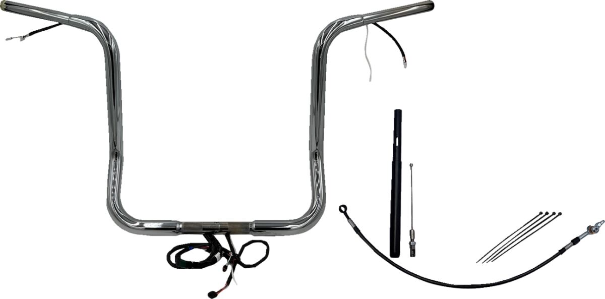 Fat Baggers Inc. H Bar Ch.Rt 1.25"16"21+Fl Handlebars Fat Baggers Inc.