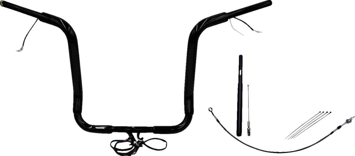 Fat Baggers Inc. H Bar Kt Bl1.5"16"21 22 Fl Handlebars Fat Baggers Inc.