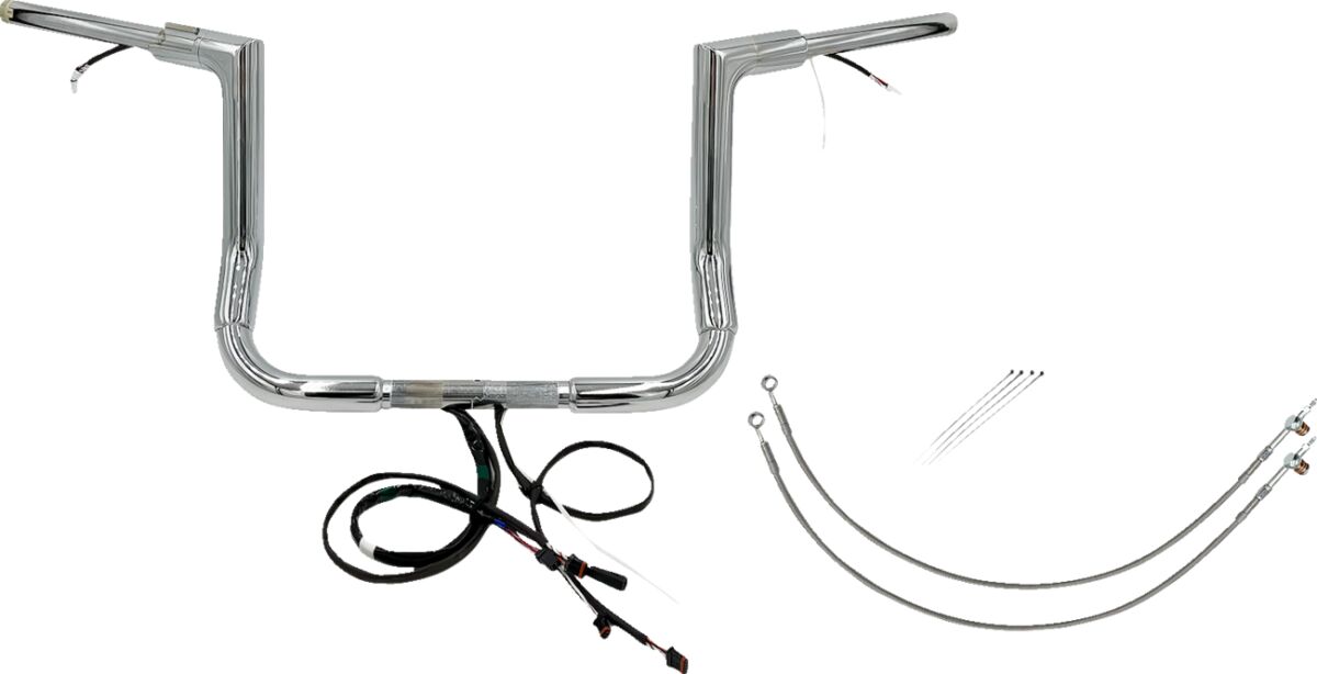 Fat Baggers Inc. H Bar Kt Ch.1.5"12"F Top Handlebars Fat Baggers Inc.