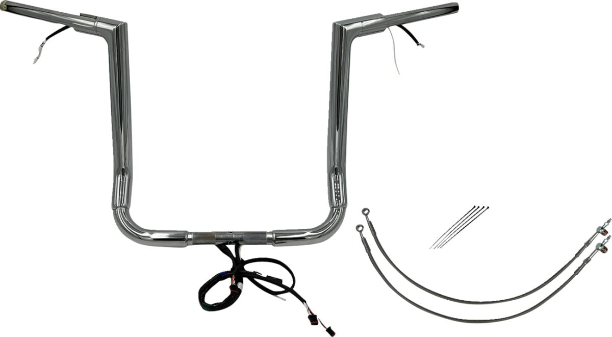 Fat Baggers Inc. H Bar Kt Ch.1.5"16"F Top Handlebars Fat Baggers Inc.