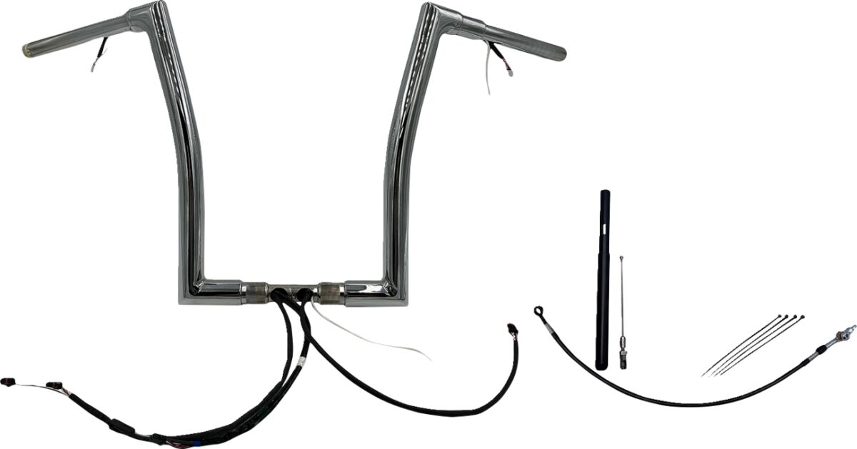 Fat Baggers Inc. H Bar Kt Ch 1.5"16"F Top Handlebars Fat Baggers Inc.