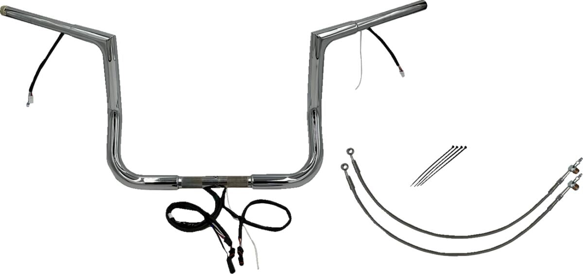 Fat Baggers Inc. H Bar Ft C 1.25"12"4 15 Fl Handlebars Fat Baggers Inc.
