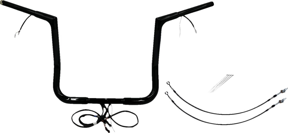 Fat Baggers Inc. H Bar Ft B 1.25"14"4 15 Fl Handlebars Fat Baggers Inc.