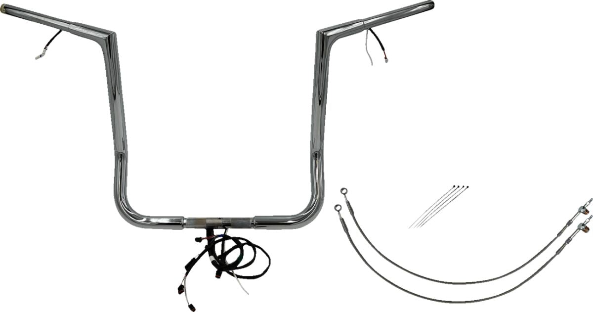 Fat Baggers Inc. H Bar Ft C 1.25"16"4 15 Fl Handlebars Fat Baggers Inc.