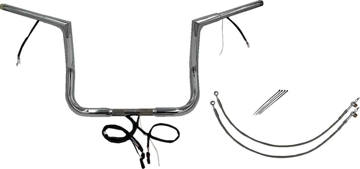 Fat Baggers Inc. H Bar Ft C 1.25"12"6 20 Fl Handlebars Fat Baggers Inc.