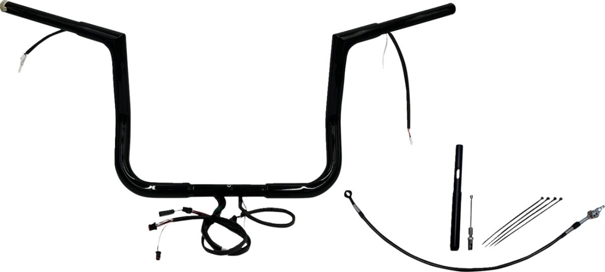 Fat Baggers Inc. H Bar Ft Bl 1.25"12"21+Fl Handlebars Fat Baggers Inc.