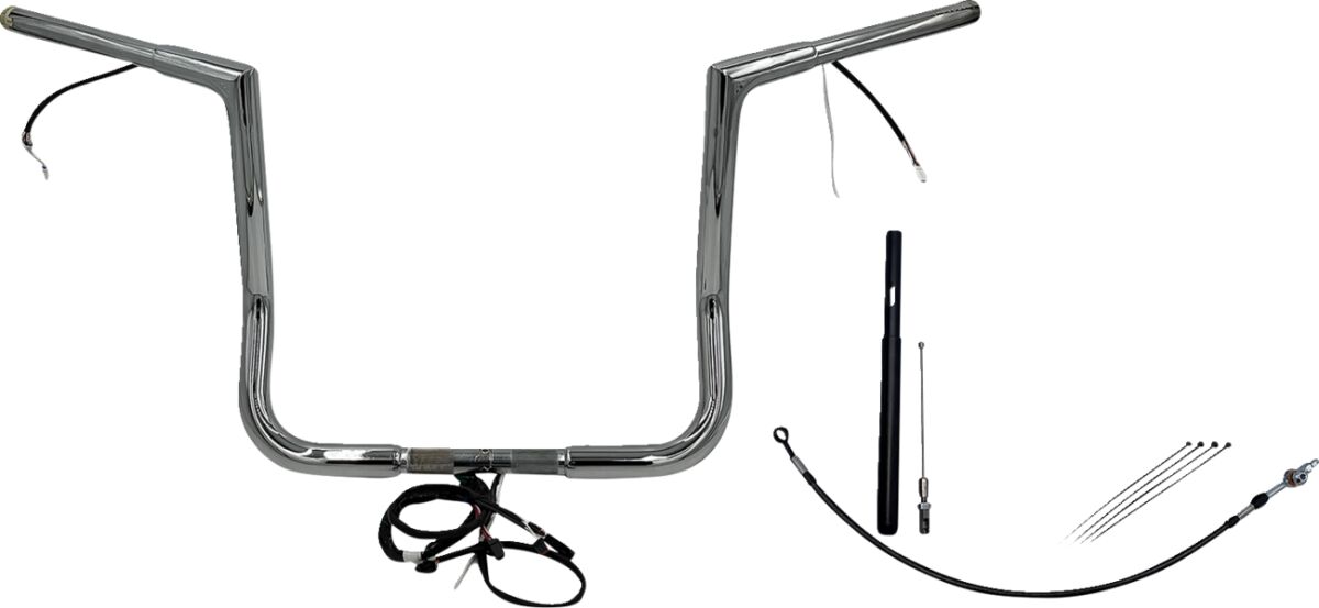 Fat Baggers Inc. H Bar Ft Ch 1.25"14"21+Fl Handlebars Fat Baggers Inc.
