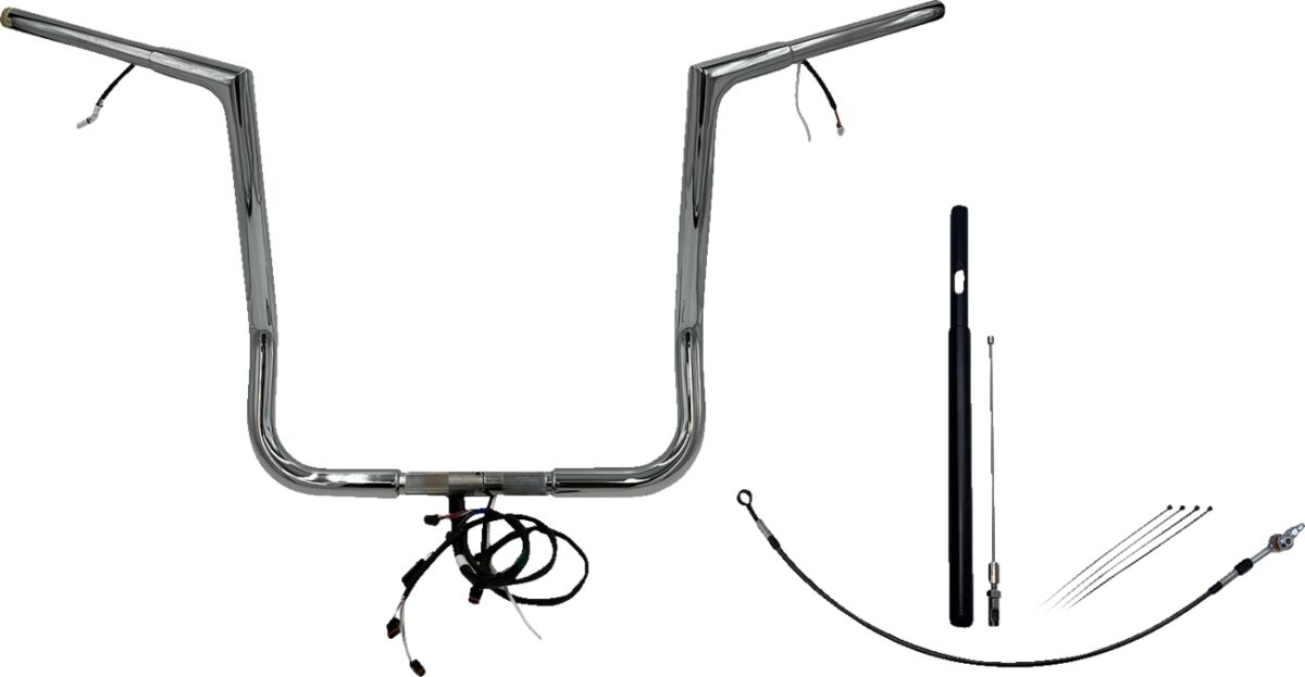 Fat Baggers Inc. H Bar Ft Ch 1.25"16"21+Fl Handlebars Fat Baggers Inc.