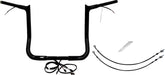 Fat Baggers Inc. H Bar Pt Bl1.25"14"4 15 Fl Handlebars Fat Baggers Inc.