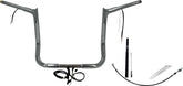 Fat Baggers Inc. H Bar Pt Ch1.25"14"21 2 Fl Handlebars Fat Baggers Inc.