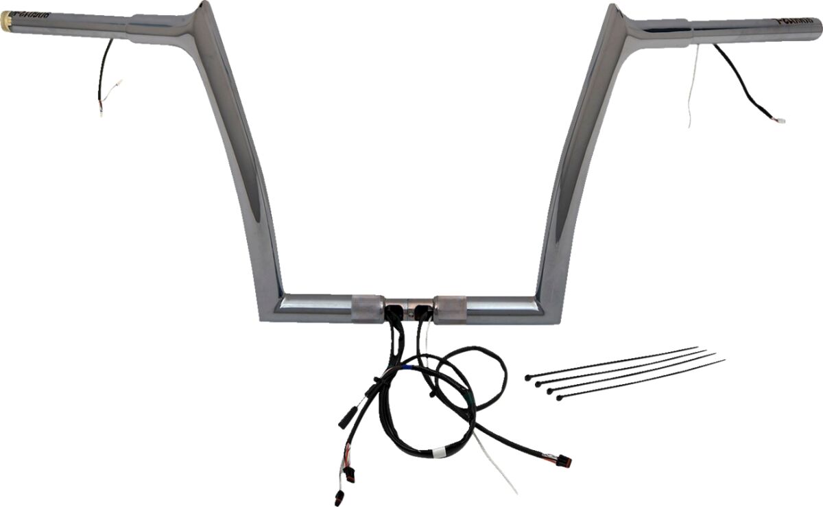 Fat Baggers Inc. H Bar Pt Ch1.25"12"15 Fltr Handlebars Fat Baggers Inc.