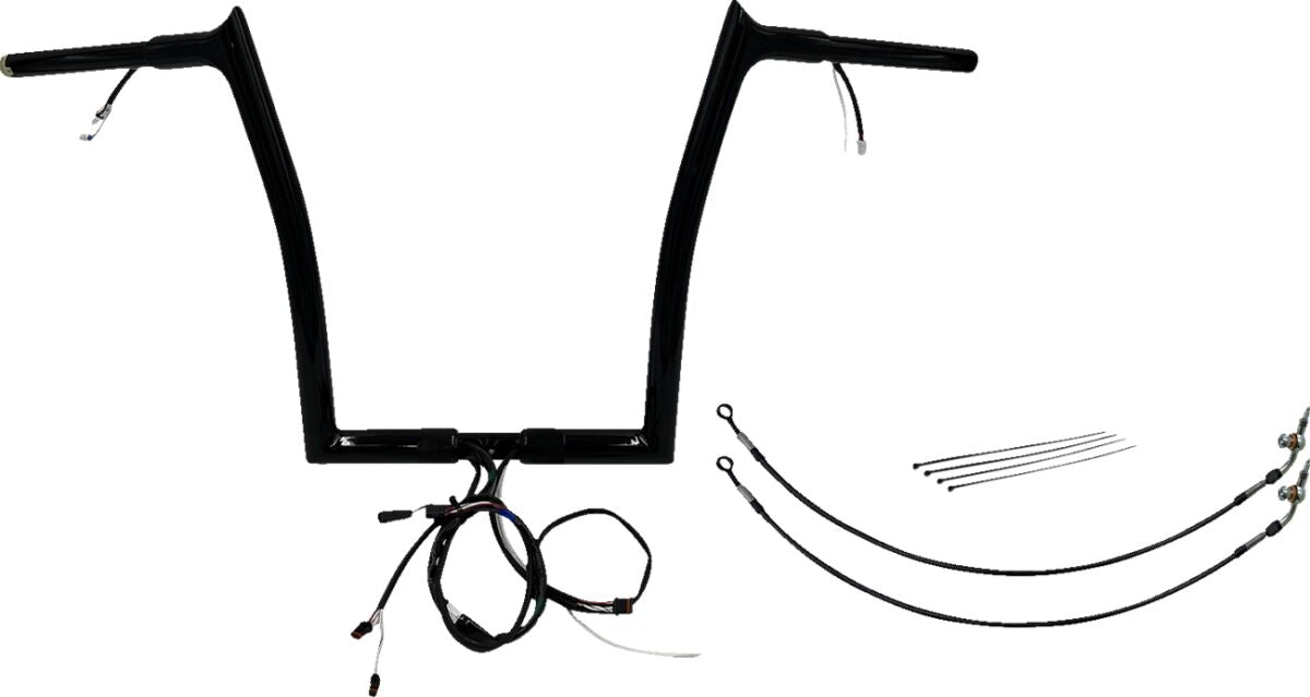 Fat Baggers Inc. H Bar Pt B1.25"14"6 20 Flt Handlebars Fat Baggers Inc.