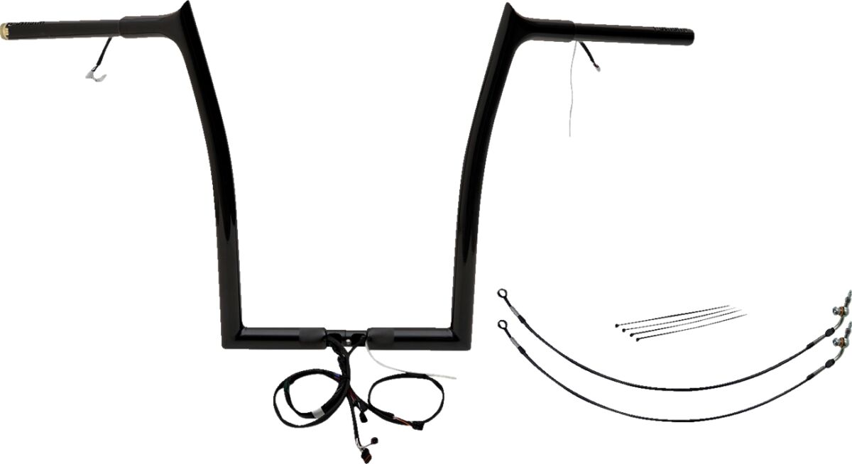 Fat Baggers Inc. H Bar Pt B1.25"16"6 20 Flt Handlebars Fat Baggers Inc.