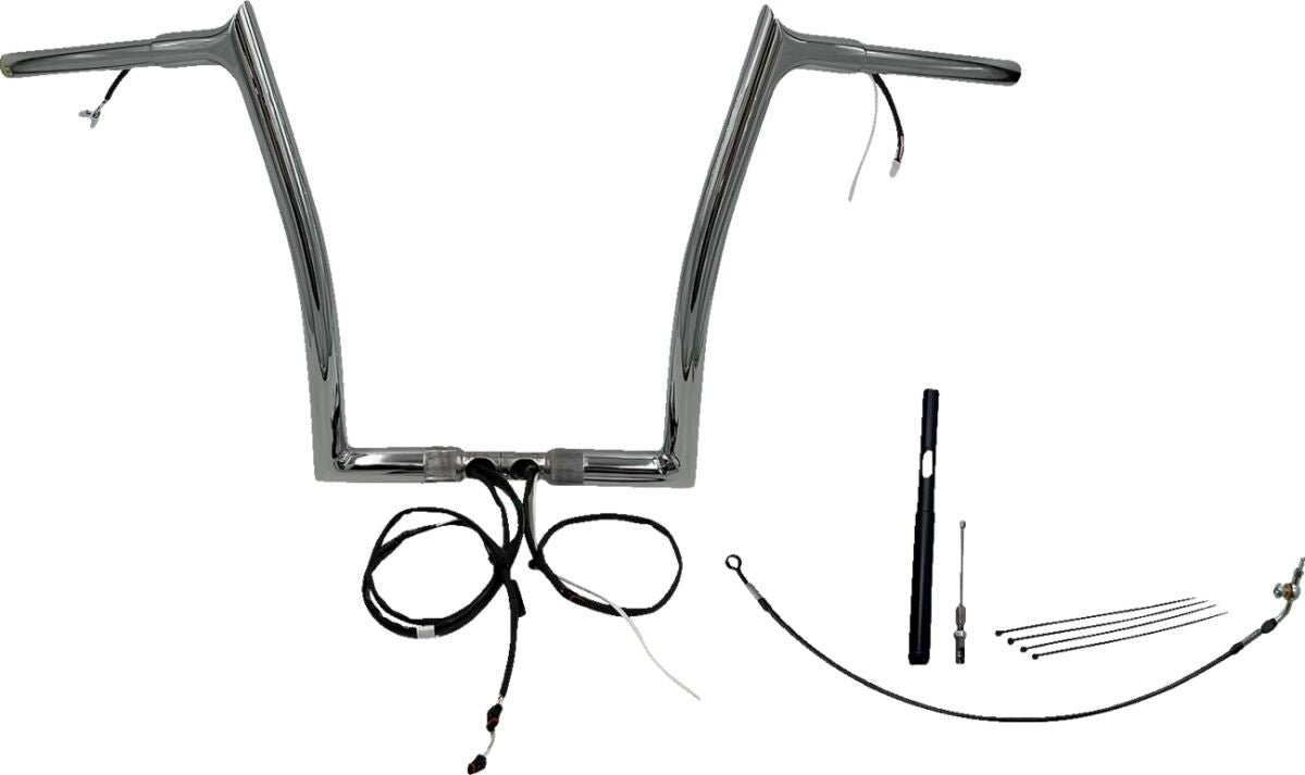 Fat Baggers Inc. H Bar Pt C1.25"14"21+Fltr Handlebars Fat Baggers Inc.