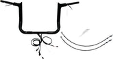 Fat Baggers Inc. H Bar Pt Bl1.5"12"14 15 Fl Handlebars Fat Baggers Inc.