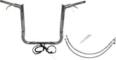 Fat Baggers Inc. H Bar Pt Ch1.5"16"16 20 Fl Handlebars Fat Baggers Inc.