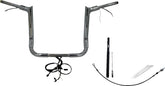 Fat Baggers Inc. H Bar Pt Ch 1.5"14"21+ Fl Handlebars Fat Baggers Inc.