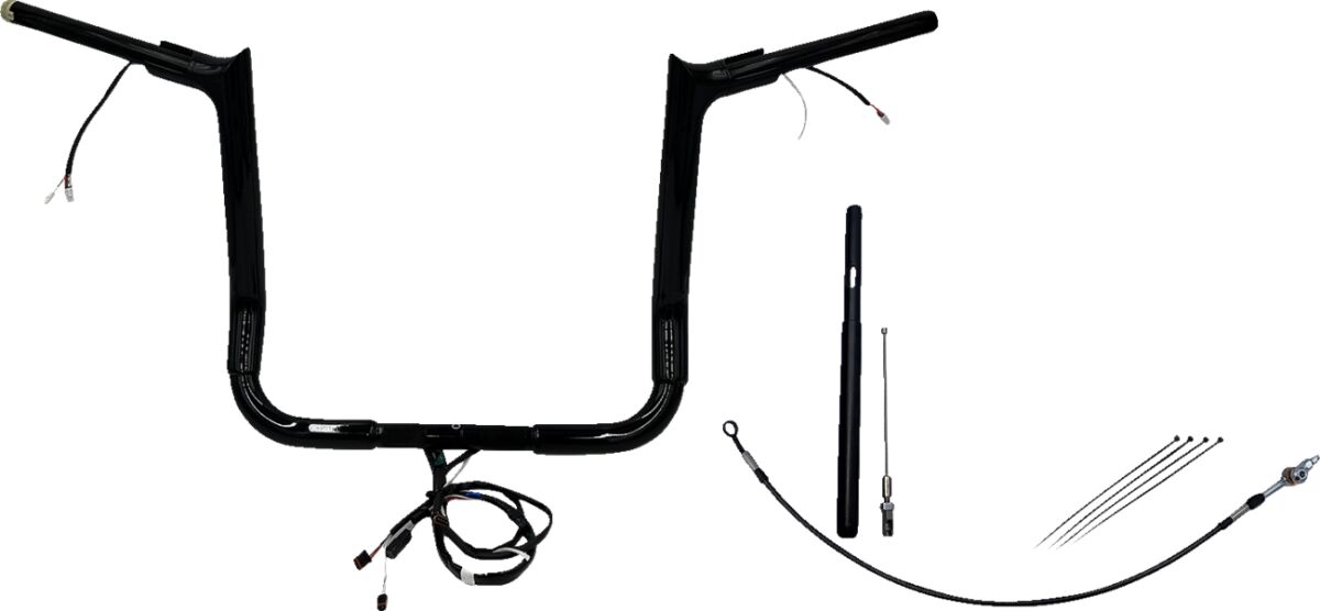 Fat Baggers Inc. H Bar Pt Bl 1.5"14"21+ Fl Handlebars Fat Baggers Inc.