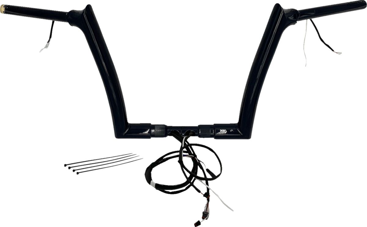Fat Baggers Inc. H Bar Pt Bl1.5"12"15 Fltrx Handlebars Fat Baggers Inc.