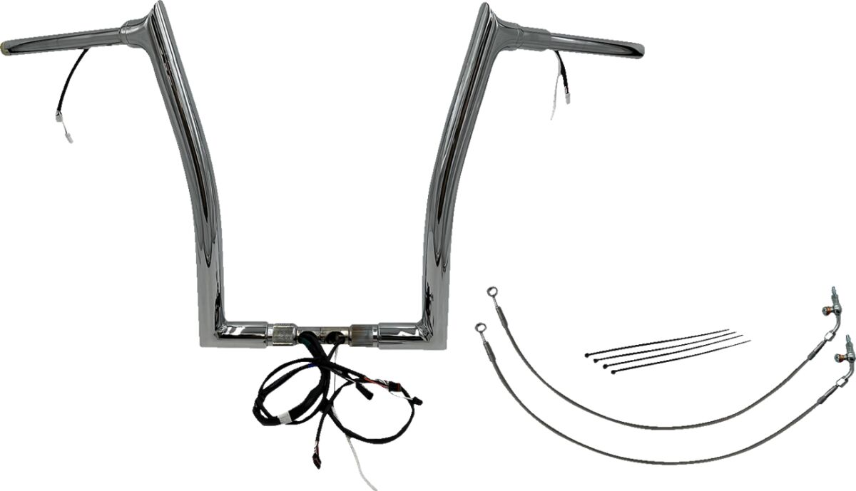 Fat Baggers Inc. H Bar Pt C1.5"16"16+Fltrx Handlebars Fat Baggers Inc.