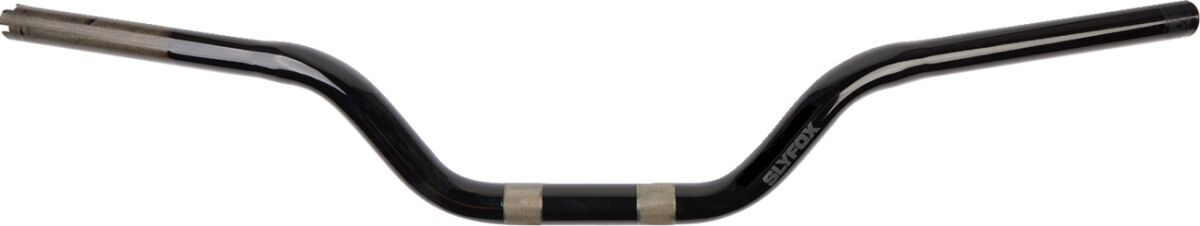 Slyfox Handlebar 1 1/8" Mid Bend, Black Handlebars Slyfox
