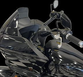 Fat Baggers Inc. H Bar Rnd Top Blk 1.25" 8" Fxlr,S,St Handlebars Fat Baggers Inc.