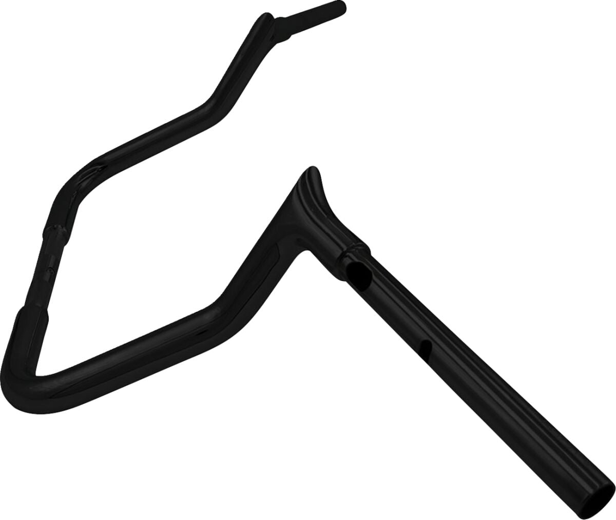 Fat Baggers Inc. H Bar Pntd Top Blk 1.25" 11" Flhx,Se Handlebars Fat Baggers Inc.
